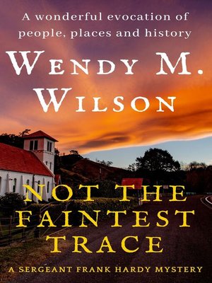 cover image of Not the Faintest Trace